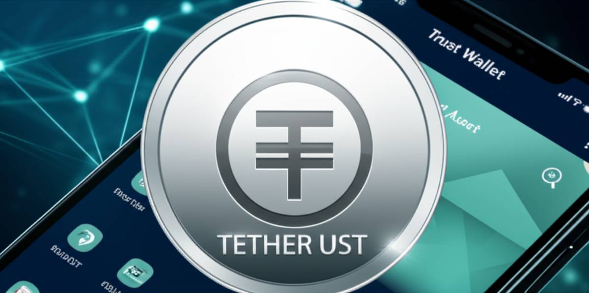 نماد تتر (USDT) در تراست ولت | راهنمای جامع افزودن و مدیریت