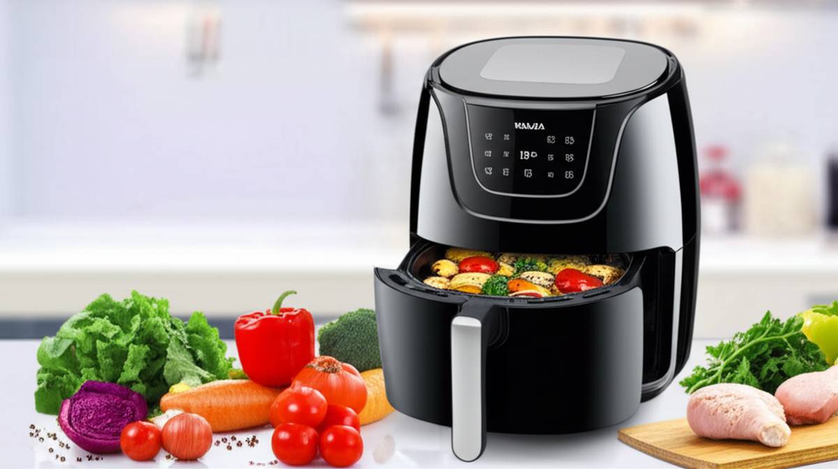 نقد و بررسی تخصصی سرخ کن بدون روغن ولگا مدل 128N