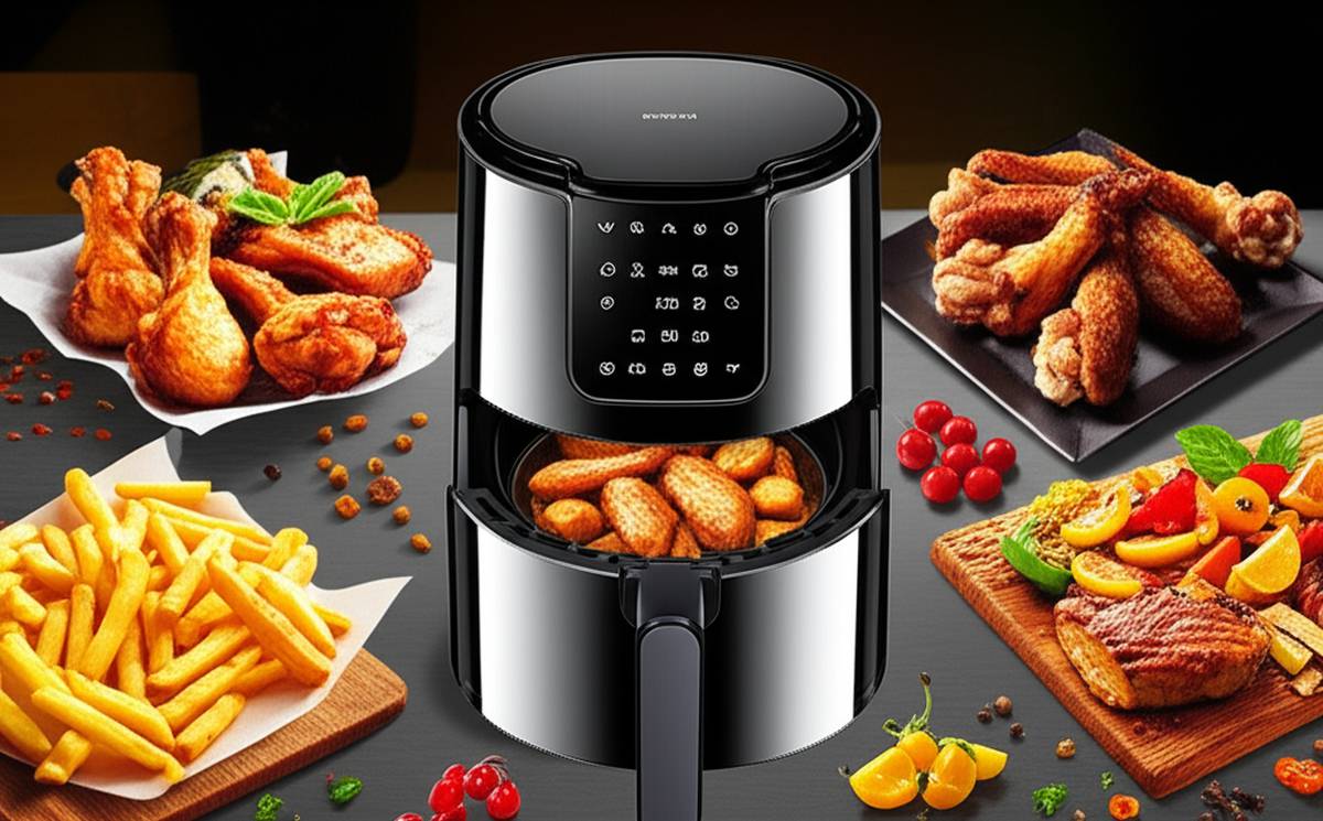 روغن | سرخ کن نقد و بررسی کامل سرخ کن بدون روغن دی اس پی مدل KB2163