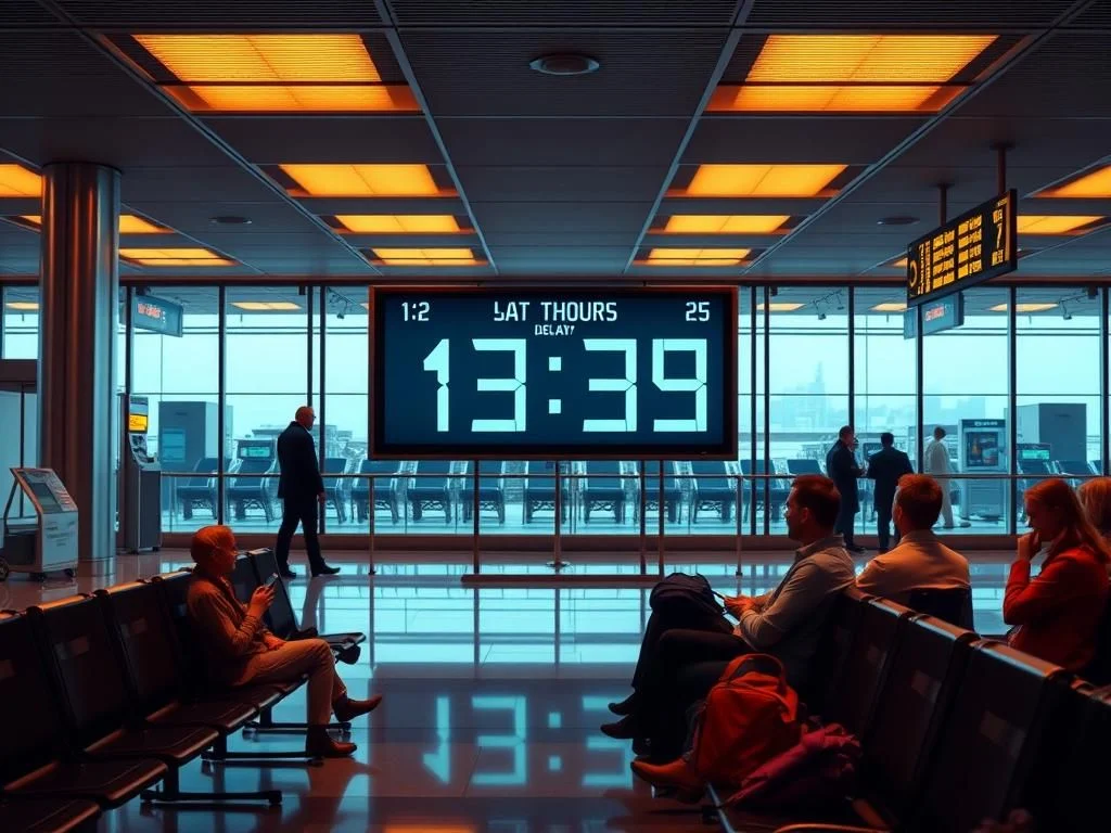 تاخیر در پرواز بیشتر از ۴ ساعت - حقوق و اقدامات شما
