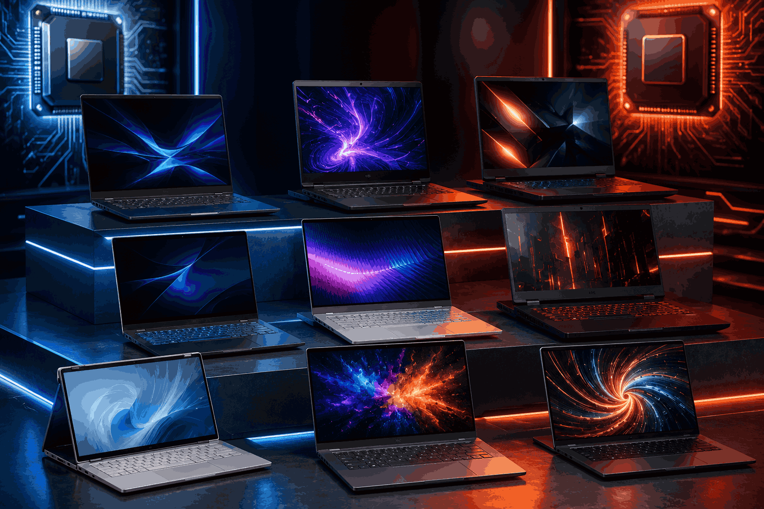 معرفی بهترین لپ تاپ ها با تراشه‌های جدید Intel و AMD